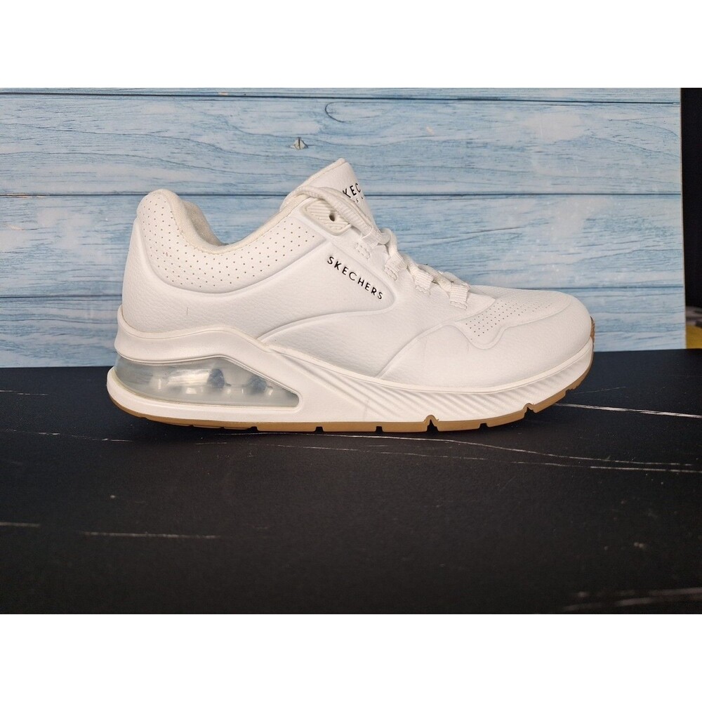 Skechers Uno Stand On Air Women's White Athletic Shoes 73690 Sz 6 - Picture 9 of 16